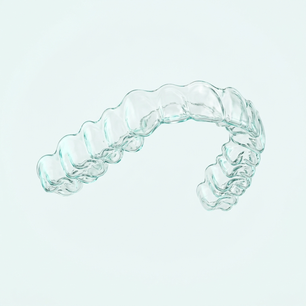 Mô phỏng khay niềng răng trong suốt 3D