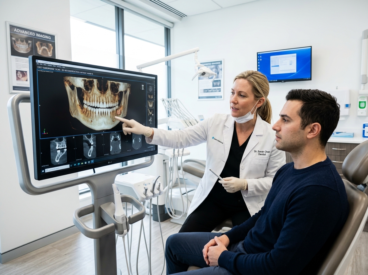 Thăm khám và chụp CT 3D