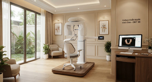 Thao tác máy chụp phim CT Cone Beam 3D hiện đại