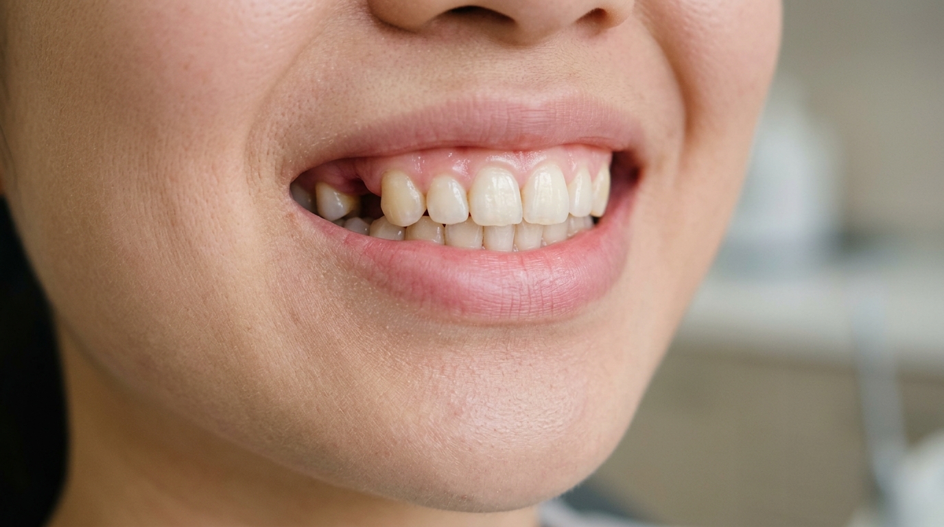 Ảnh trước cấy ghép răng Implant